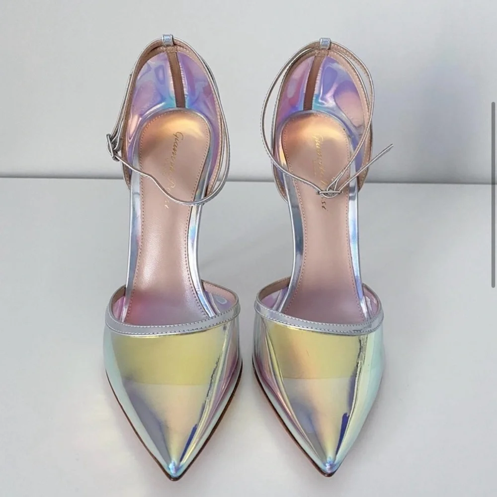 Holographic Stiletto Heels - Gianvito Rossi - Picture 8 of 14
